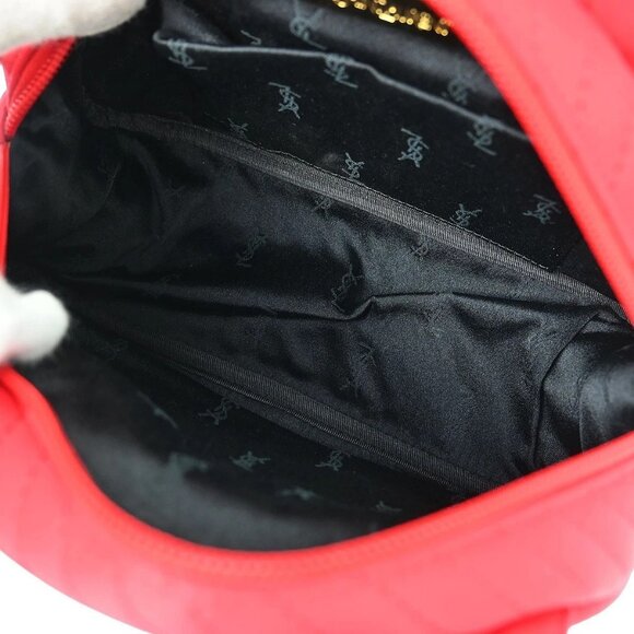 Yves Saint Laurent Red Handbag - Picture 8 of 11